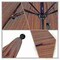 California Umbrella 9' Black Aluminum Market Patio Umbrella, Olefin Terrace Sequoia 194061335741 - alternate 2